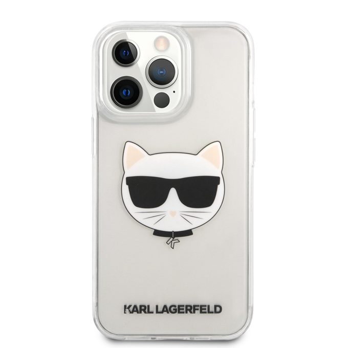 iPhone 13 PRO skaidri KARL LAGERFELD nugarėlė KLHCP13LCTR