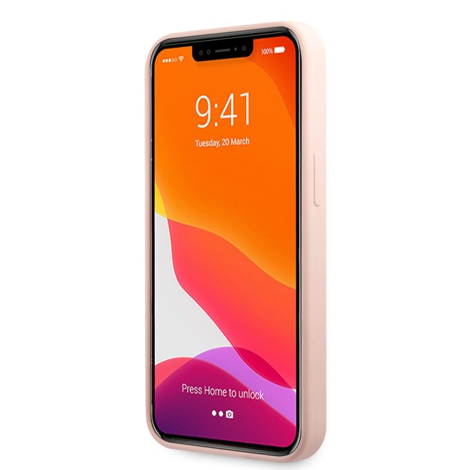 iPhone 13 PRO šviesiai rožinė KARL LAGERFELD nugarėlė KLHCP13LSLKHLP