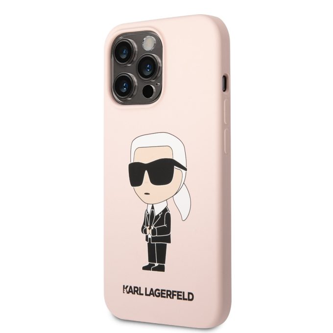iPhone 13 PRO šviesiai rožinė NFT KARL LAGERFELD nugarėlė