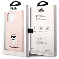 iPhone 13 PRO šviesiai rožinė NFT KARL LAGERFELD nugarėlė KLHCP13LSNCHBCP