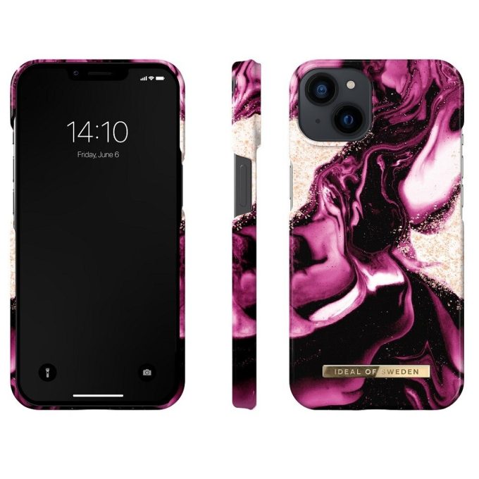 iPhone 14/13 iDeal Of Sweden nugarėlė Golden Ruby