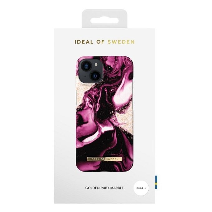 iPhone 14/13 iDeal Of Sweden nugarėlė Golden Ruby