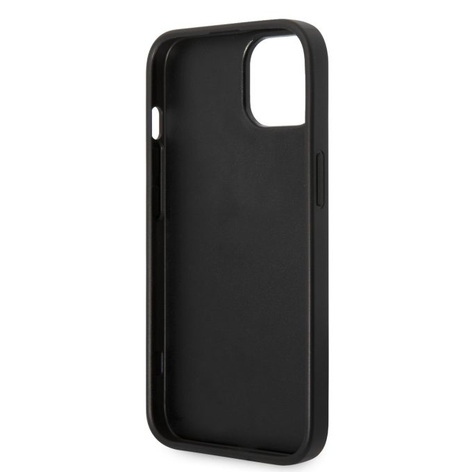 iPhone 14/13 juoda glitter GUESS nugarėlė GUHCP14SHGGSHK