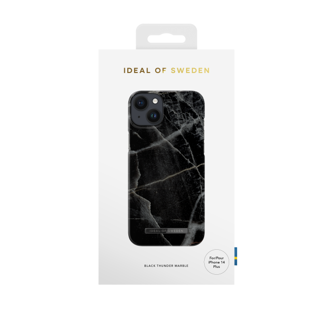 iPhone 14 PLUS iDeal Of Sweden nugarėlė Black Thunder