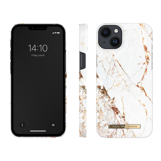 iPhone 14 PLUS iDeal Of Sweden nugarėlė Carrara Gold