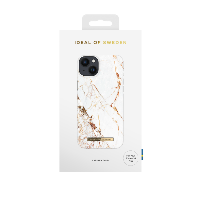 iPhone 14 PLUS iDeal Of Sweden nugarėlė Carrara Gold