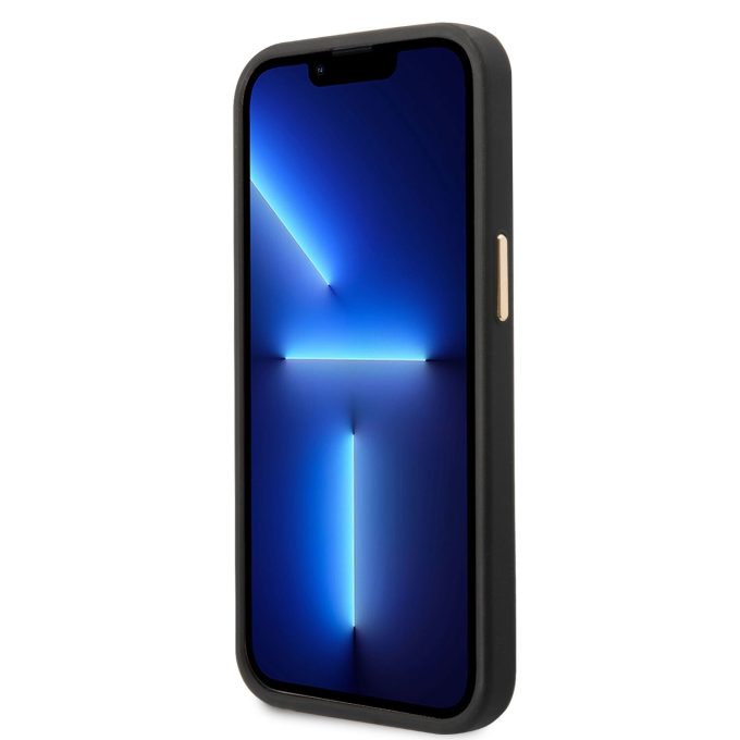 iPhone 14 PLUS juoda GUESS nugarėlė GUHCP14MHGCRHK