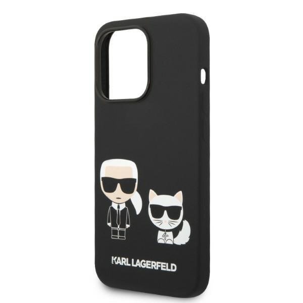 iPhone 14 PLUS juoda Magsafe KARL LAGERFELD nugarėlė KLHMP14MSSKCK - Image 3