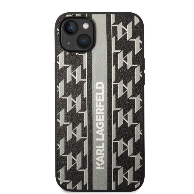 iPhone 14 PLUS pilka KARL LAGERFELD nugarėlė KLHCP14MPGKLSKG