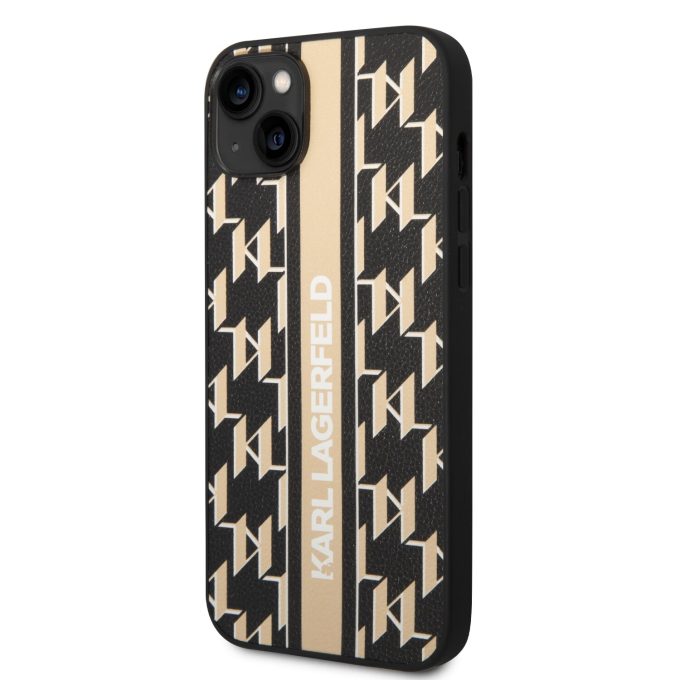 iPhone 14 PLUS ruda KARL LAGERFELD nugarėlė KLHCP14MPGKLSKW
