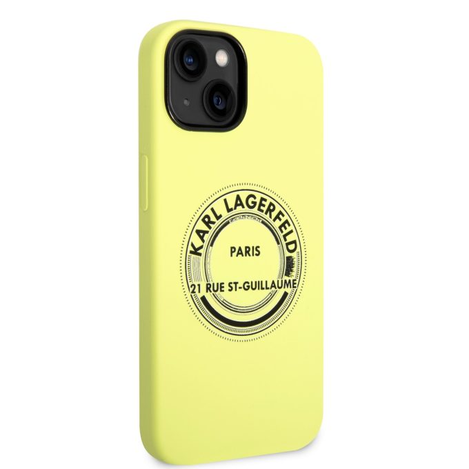 iPhone 14 PLUS salotinė KARL LAGERFELD nugarėlė KLHCP14MSRSGRCN