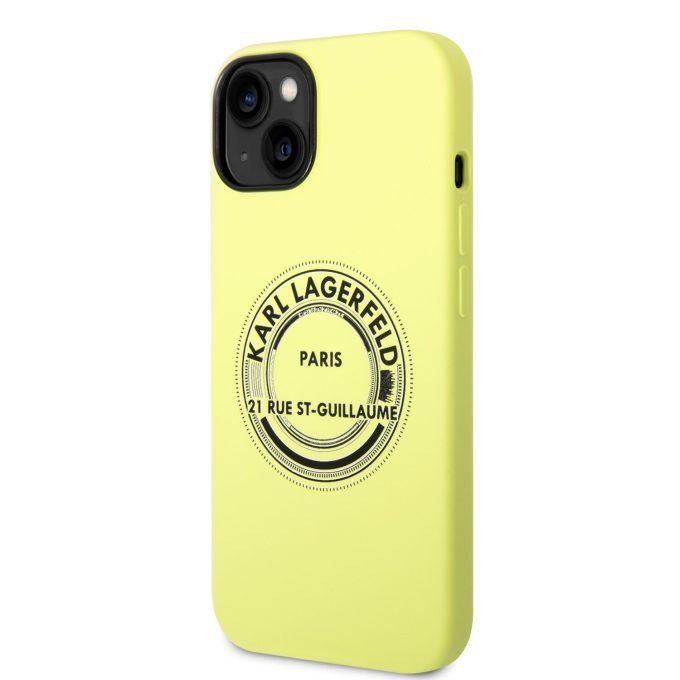 iPhone 14 PLUS salotinė KARL LAGERFELD nugarėlė KLHCP14MSRSGRCN