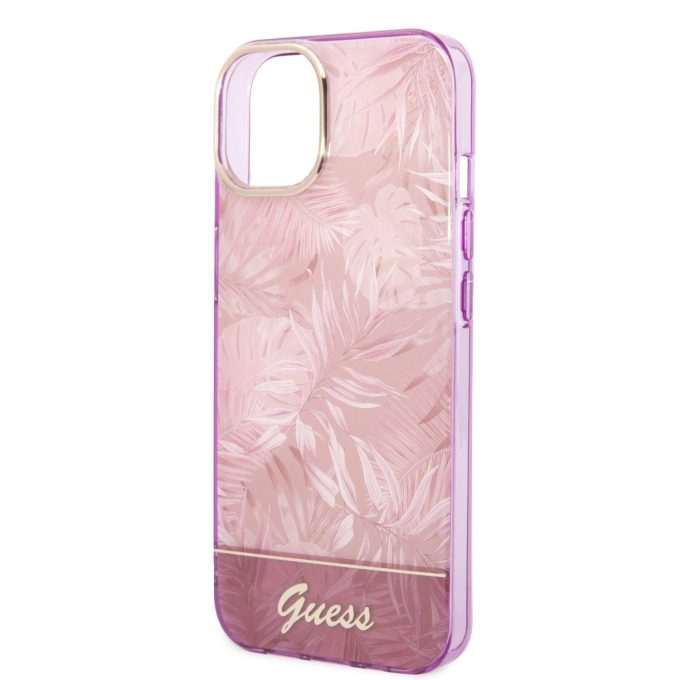 iPhone 14 PLUS violetinė GUESS nugarėlė GUHCP14MHGJGHP