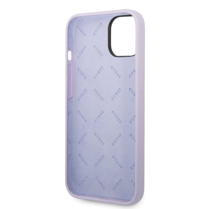 iPhone 14 PLUS violetinė GUESS nugarėlė GUHCP14MSLSMU