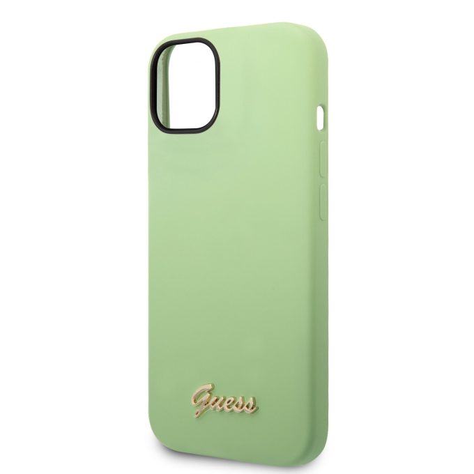 iPhone 14 PLUS žalia GUESS nugarėlė GUHCP14MSLSMN