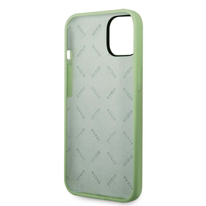 iPhone 14 PLUS žalia GUESS nugarėlė GUHCP14MSLSMN