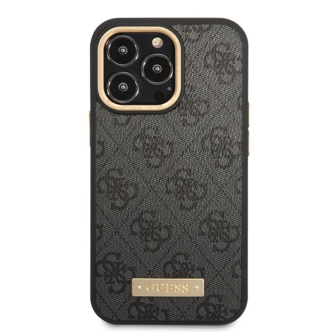 iPhone 14 PRO MAX black Magsafe Compatible GUESS nugarėlė