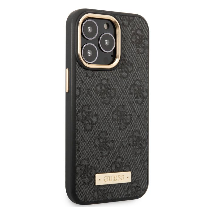 iPhone 14 PRO MAX black Magsafe Compatible GUESS nugarėlė