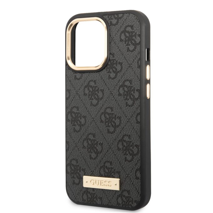 iPhone 14 PRO MAX black Magsafe Compatible GUESS nugarėlė