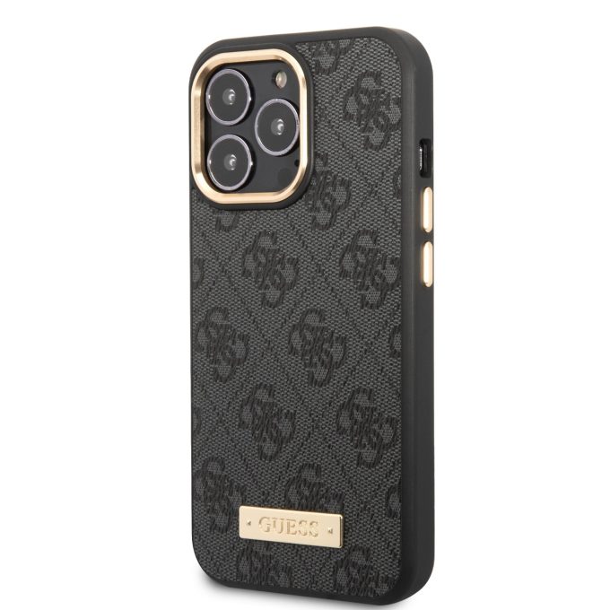 iPhone 14 PRO MAX black Magsafe Compatible GUESS nugarėlė