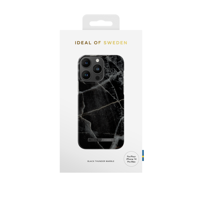 iPhone 14 PRO MAX iDeal Of Sweden nugarėlė Black Thunder