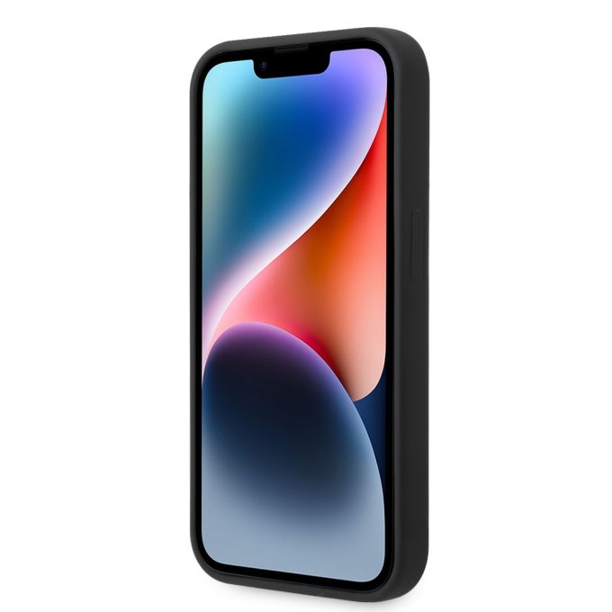 iPhone 14 PRO MAX juoda KARL LAGERFELD nugarėlė KLHCP14XSRSGVTK