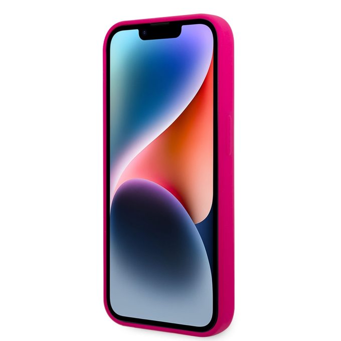 iPhone 14 PRO MAX neo rožinė KARL LAGERFELD nugarėlė KLHCP14XSRSGVTF
