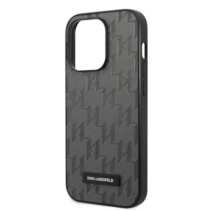 iPhone 14 PRO MAX pilka KARL LAGERFELD nugarėlė KLHCP14XSAKLHPG