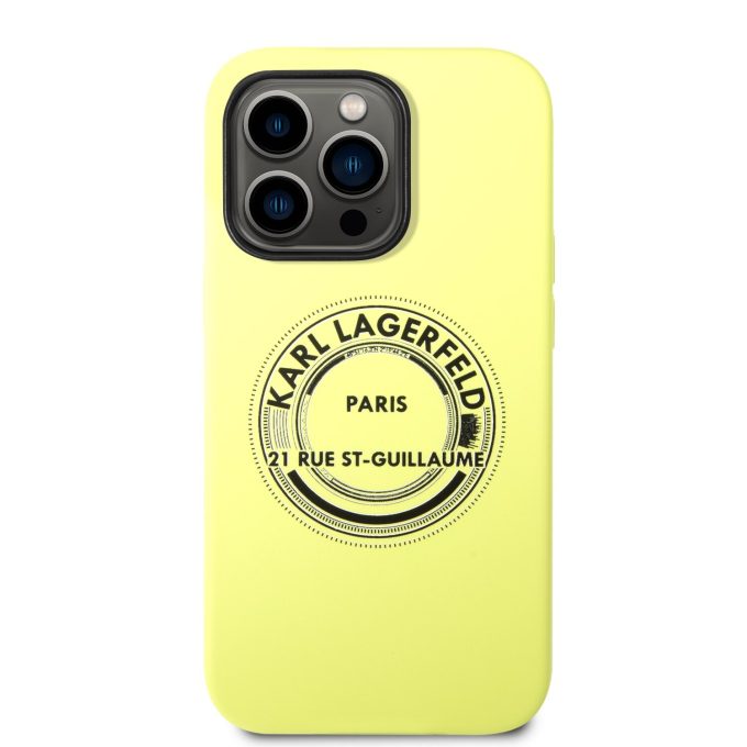 iPhone 14 PRO MAX salotinė KARL LAGERFELD nugarėlė KLHCP14XSRSGRCN