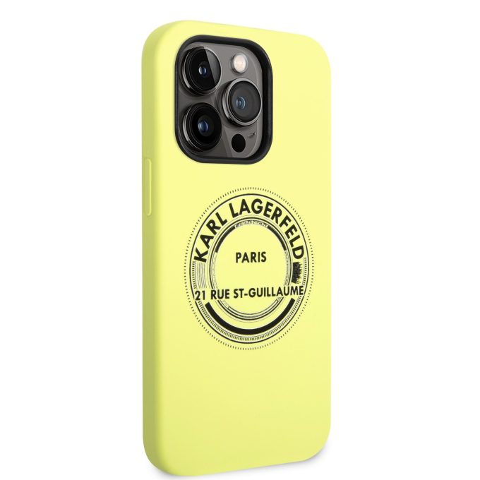 iPhone 14 PRO MAX salotinė KARL LAGERFELD nugarėlė KLHCP14XSRSGRCN
