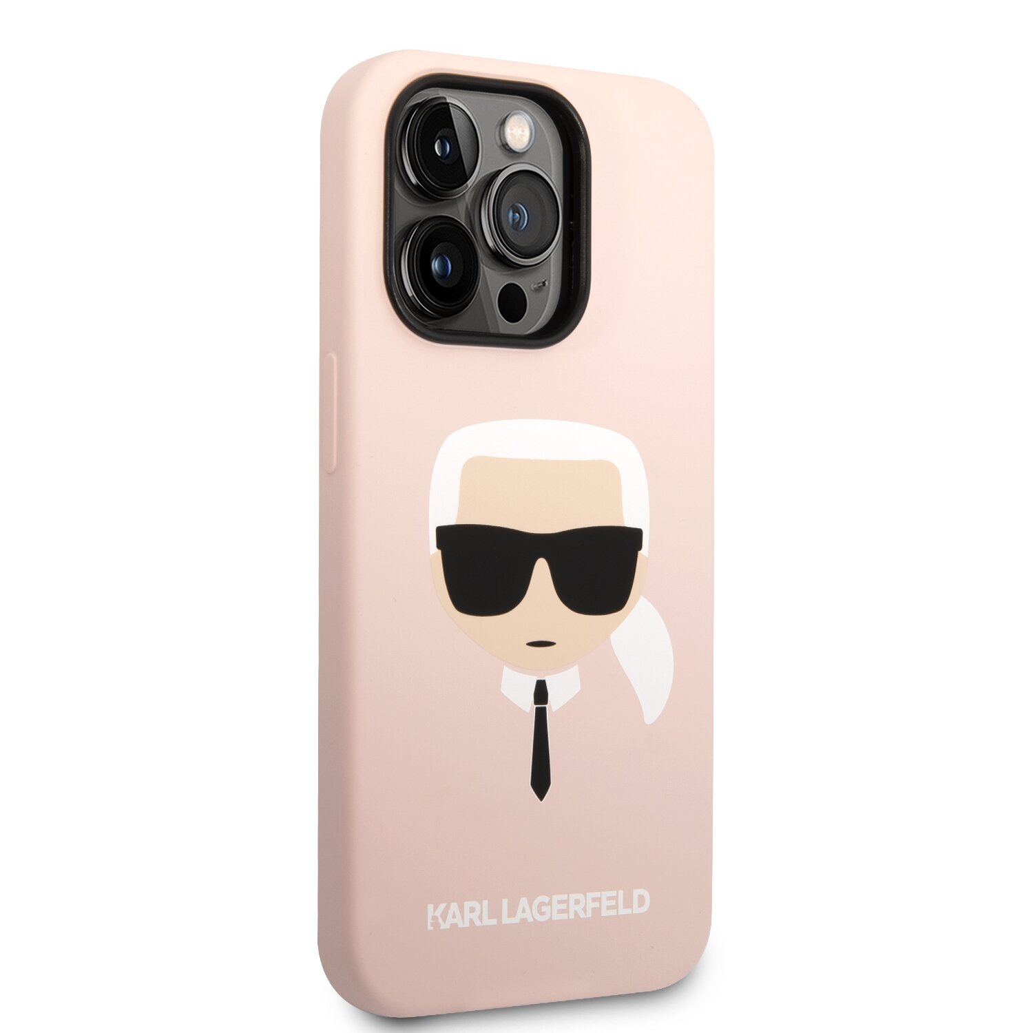 iPhone 14 PRO MAX šviesiai rožinė KARL LAGERFELD nugarėlė KLHCP14XSLKHLP - Image 5