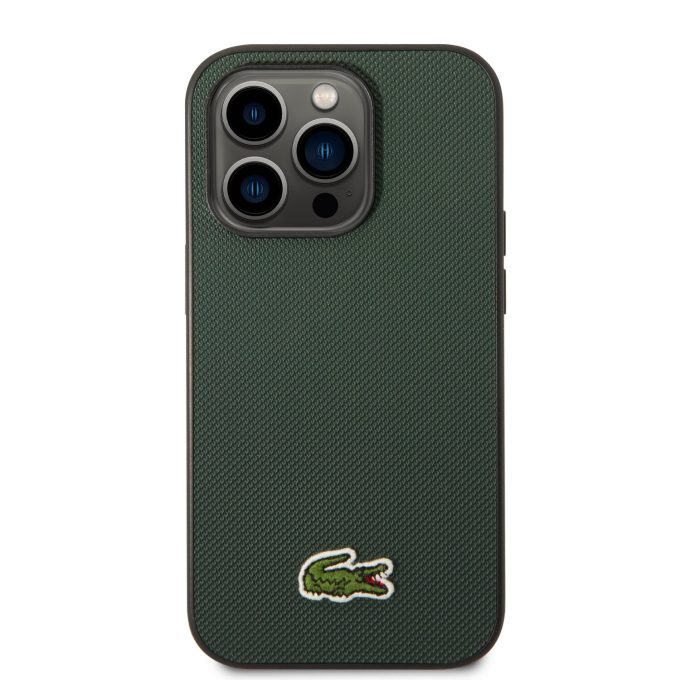 iPhone 14 PRO MAX dark green LACOSTE nugarėlė LCHCP14XPVCE