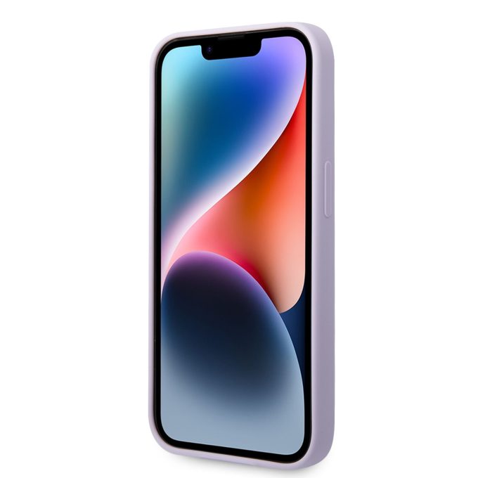 iPhone 14 PRO MAX violetinė GUESS nugarėlė GUHCP14XSLSMU