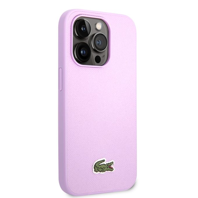 iPhone 14 PRO MAX violetinė LACOSTE nugarėlė LCHCP14XPVCA