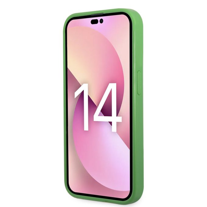 iPhone 14 PRO MAX žalia LACOSTE nugarėlė LCHCP14XPVCN