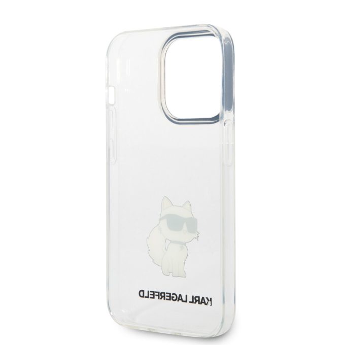 iPhone 14 PRO transparent NFT IML KARL LAGERFELD nugarėlė