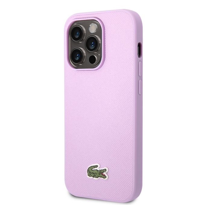 iPhone 14 PRO violetinė LACOSTE nugarėlė LCHCP14LPVCA