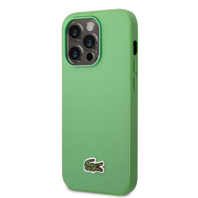 iPhone 14 PRO žalia LACOSTE nugarėlė LCHCP14LPVCN