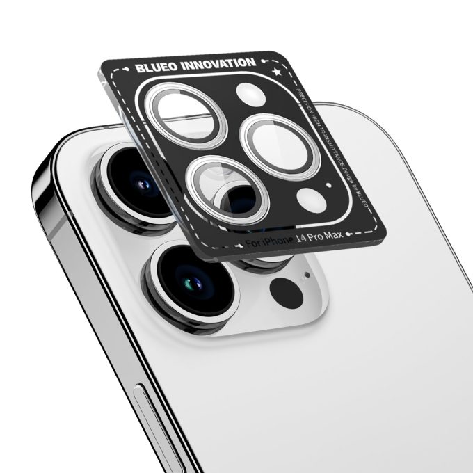 iPhone 14 PRO/14 PRO MAX apsauginis silver sp. Mr.Monkey galinės kameros stiklas