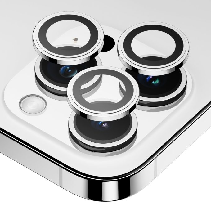iPhone 14 PRO/14 PRO MAX apsauginis silver sp. Mr.Monkey galinės kameros stiklas