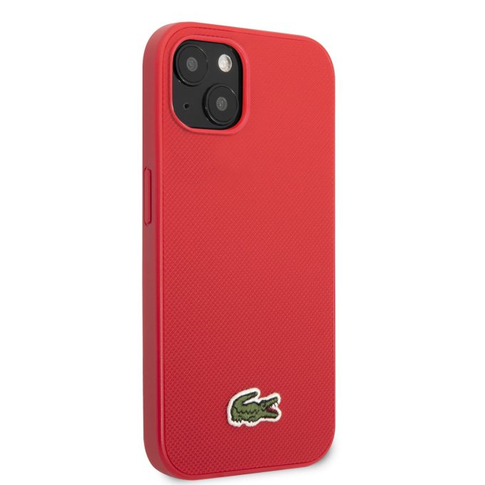 iPhone 14 / 13 raudona LACOSTE nugarėlė LCHCP14SPVCR