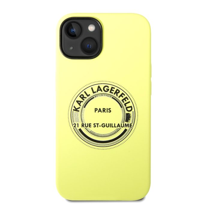 iPhone 14/13 salotinė KARL LAGERFELD nugarėlė KLHCP14SSRSGRCN