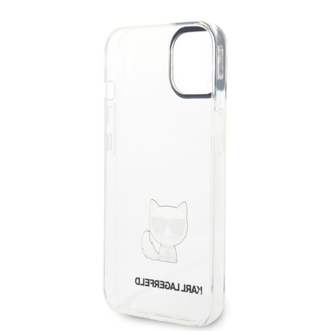 iPhone 14/13 skaidri KARL LAGERFELD nugarėlė KLHCP14SCTTR