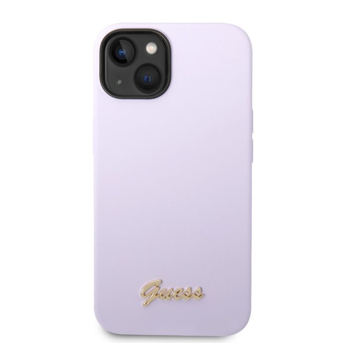 iPhone 14/13 violetinė GUESS nugarėlė GUHCP14SSLSMU