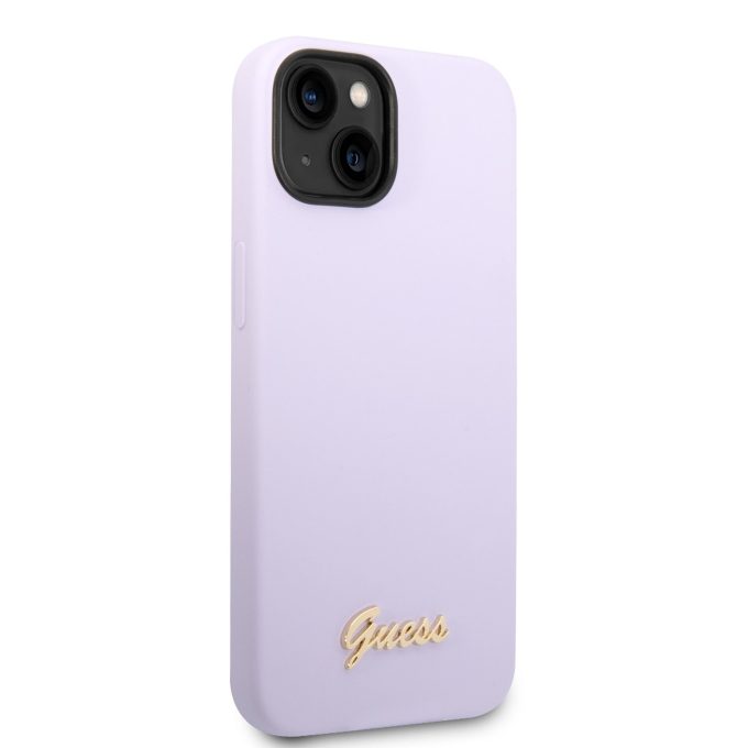 iPhone 14/13 violetinė GUESS nugarėlė GUHCP14SSLSMU
