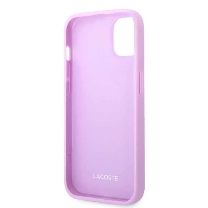 iPhone 14 / 13 violetinė LACOSTE nugarėlė LCHCP14SPVCA