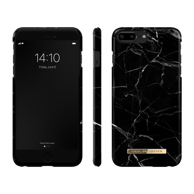 iPhone 6+/7+/8+ iDeal Of Sweden nugarėlė Black Marble