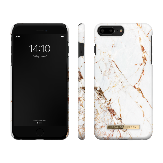 iPhone 6+/7+/8+ iDeal Of Sweden nugarėlė Carrara Gold