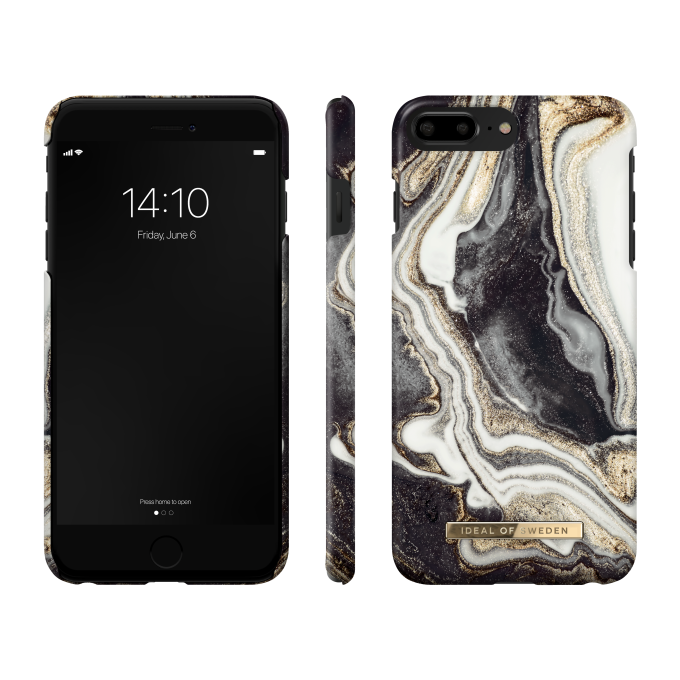 iPhone 6+/7+/8+ iDeal Of Sweden nugarėlė Golden Ash Marble
