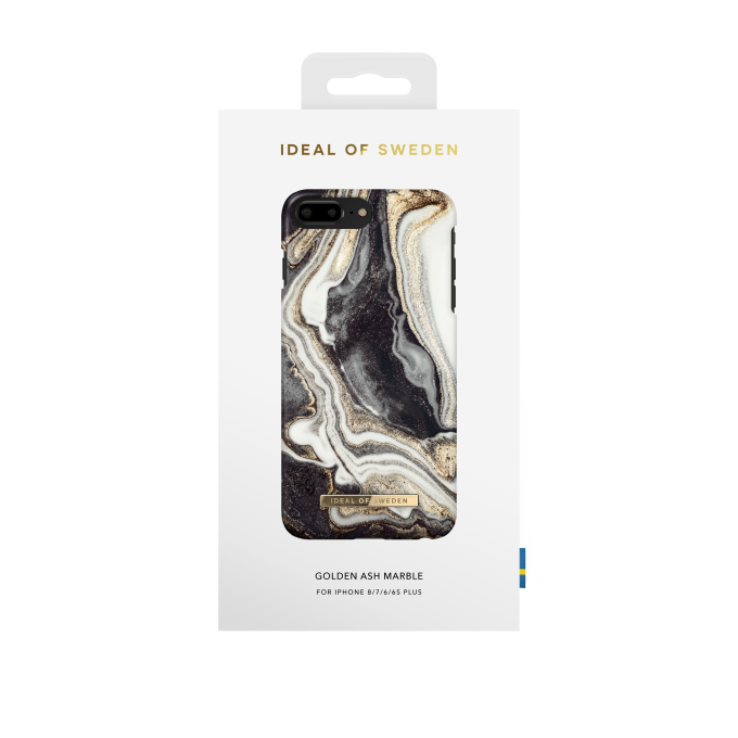 iPhone 6+/7+/8+ iDeal Of Sweden nugarėlė Golden Ash Marble